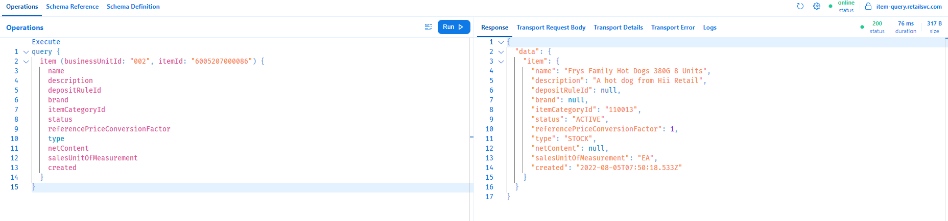 GraphQL Query