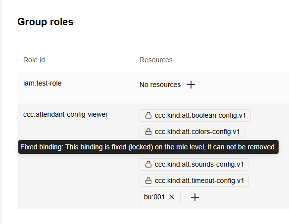 fixed resource bindings in group