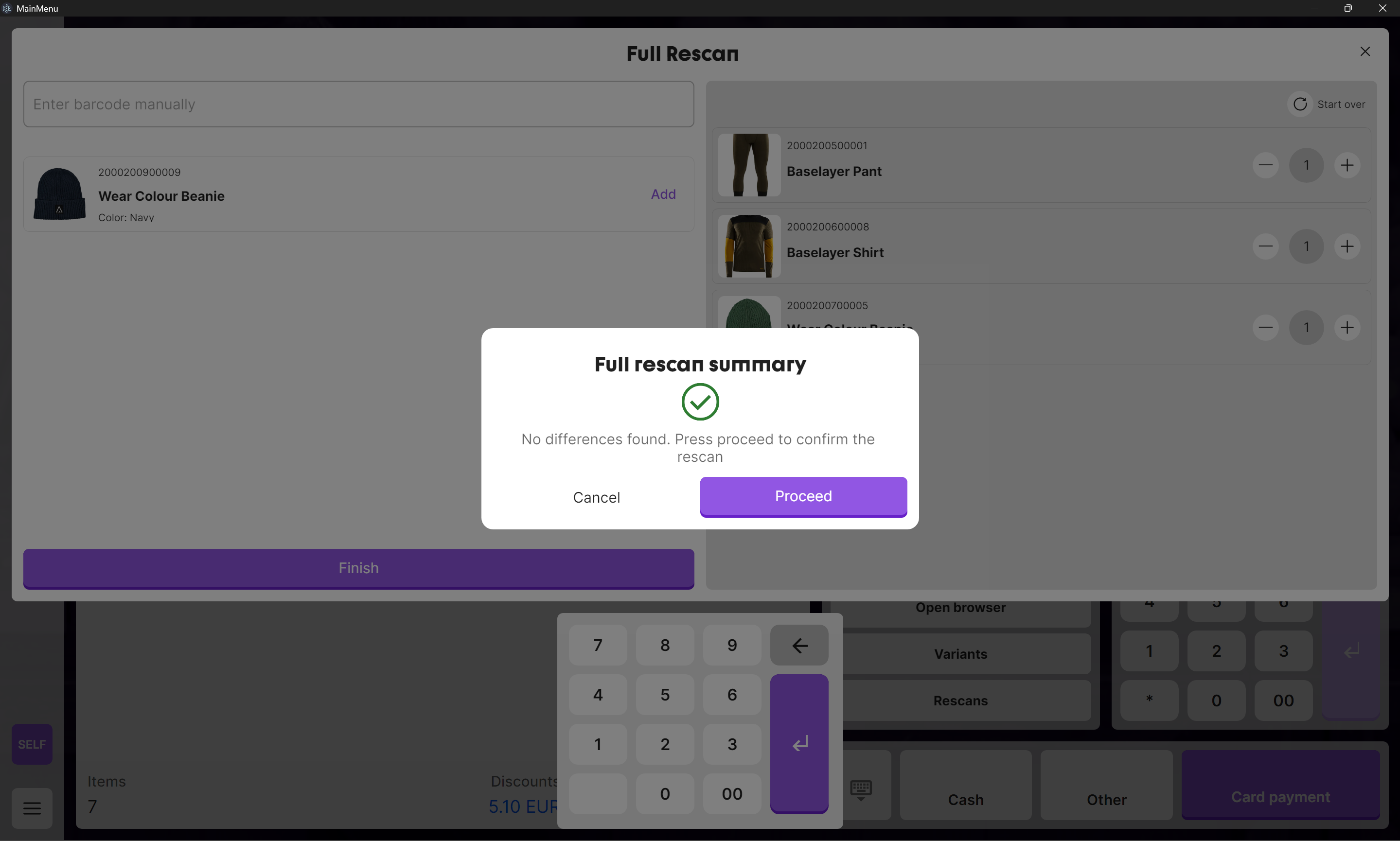 Full Rescan Summary