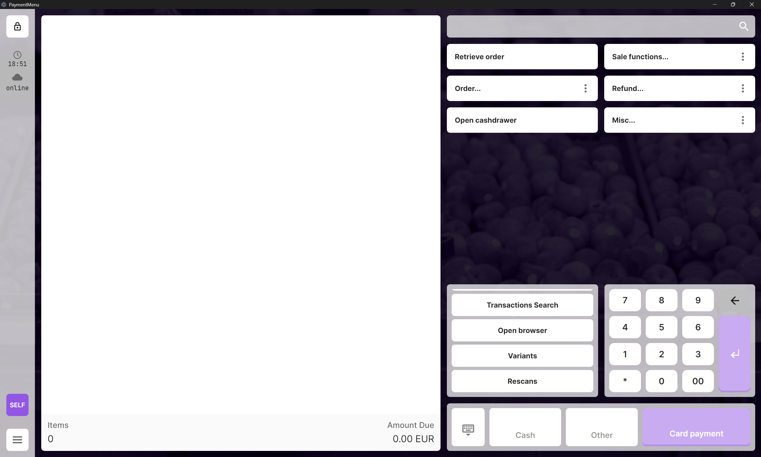 Rescan Retrieve Shortcut